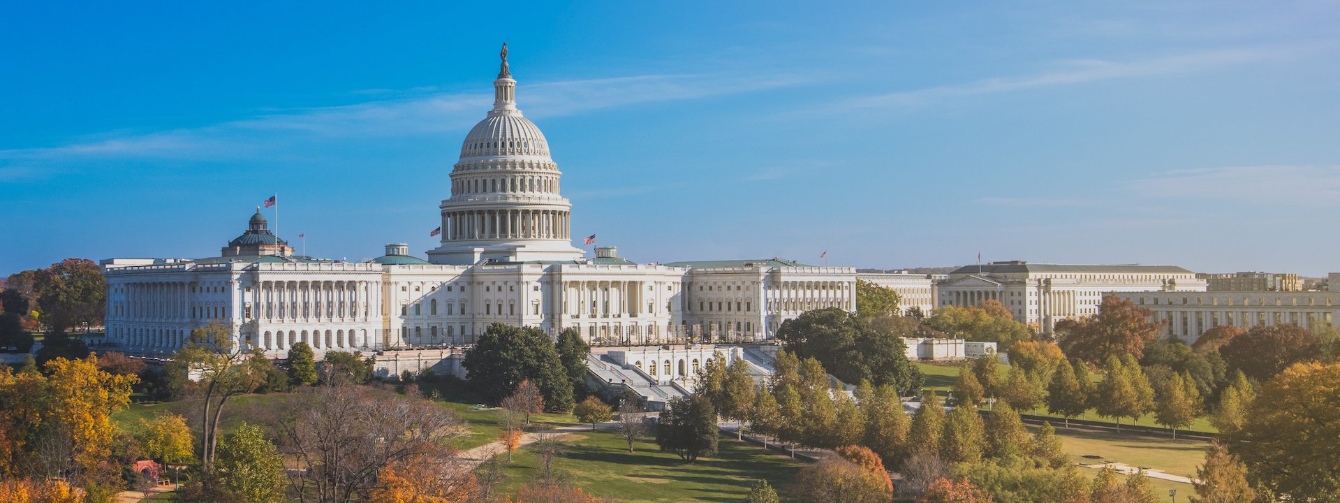 Substitute teacher requirements in Washington, D.C. with capital building in background